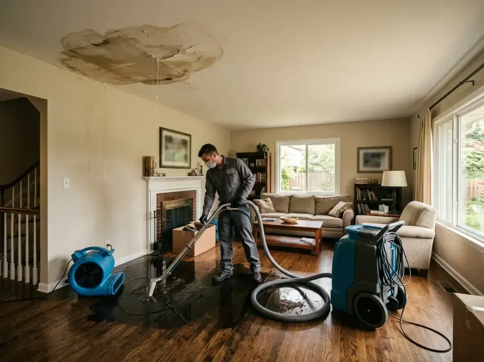 attic-pipe-burst-ceiling-drip-008 — frequently asked questions, Water Damage Restoration & Carpet Care in Kaufman, TX